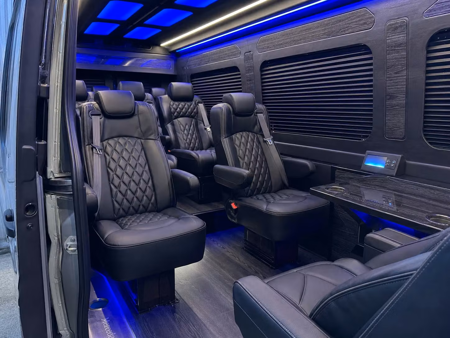 sprinter van transportation for groups and events across houston